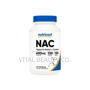 Nac (N-Acetyl L-Cysteine ) 600mg Capsules