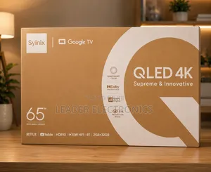 Syinix Tv 65" Smart Google Tv – Uhd Qled | Premium Entertainment