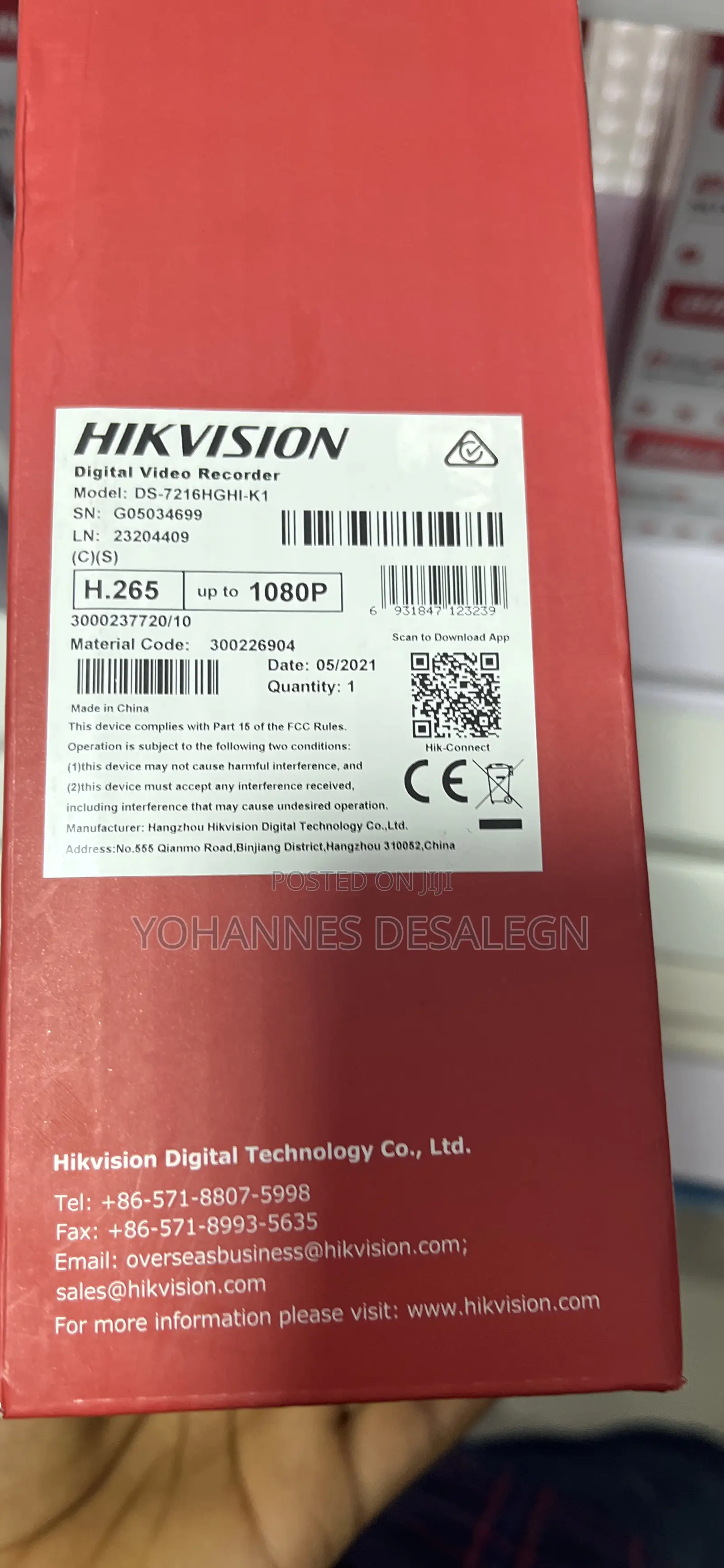 Hikvision Dvr 16 Channel
