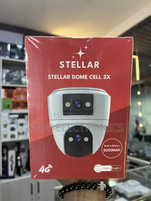Stellar Dome Cell 2x 4g Lte Wireless Security Dome Camera With Built-