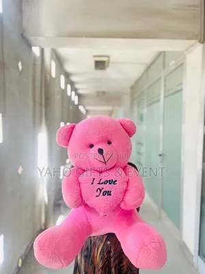 Pink I Love You Medium Teddy Bear