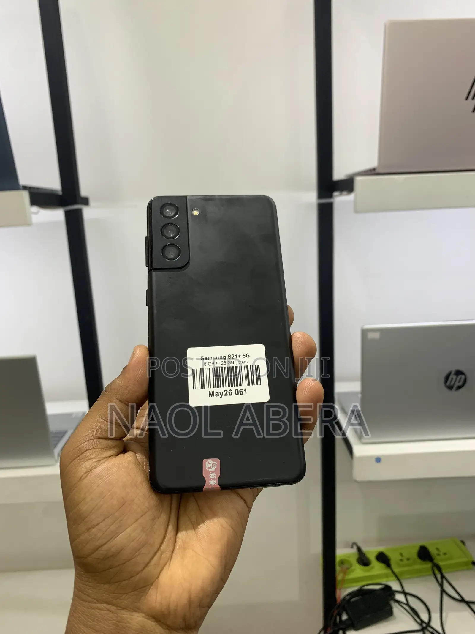 New Samsung Galaxy S21+ 5G 128 GB Black