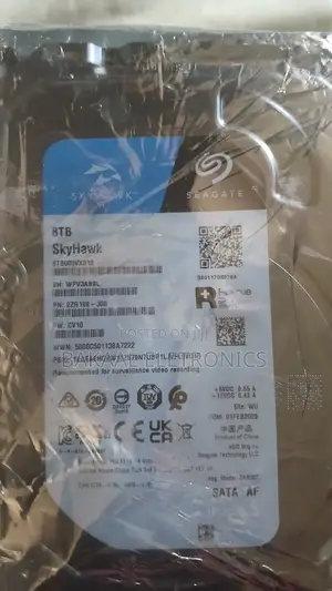Skyhawk 8tb Surveillance Rescue+ HDD (3.5′′, Sata 3)