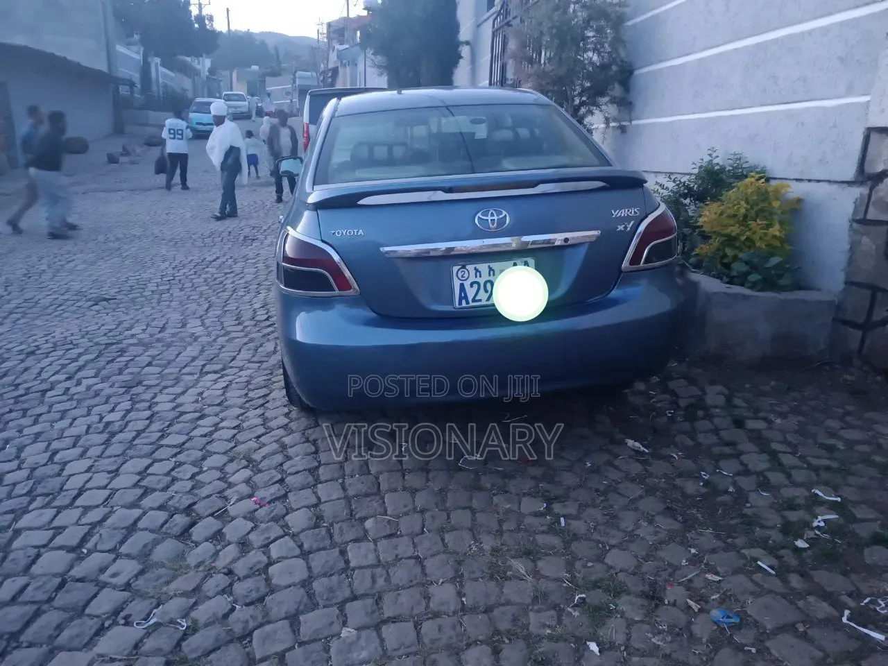 Toyota Yaris 2009 Blue