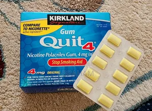 ሲጋራ ለማቆም የሚረዳ ማስቲካ, Nicotine' Gum 4mg (Quit4)