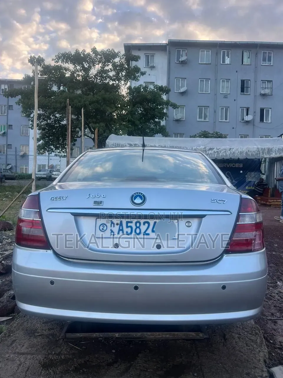 Geely Emgrand EC7 2014 Silver