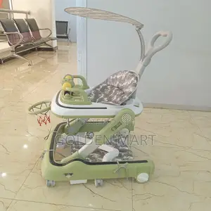 Premium 4-in-1 Baby Walker Toddler Stroller