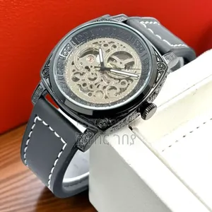 Black Square Skeleton Men's Watch: The Minimalist Self Reward Buy