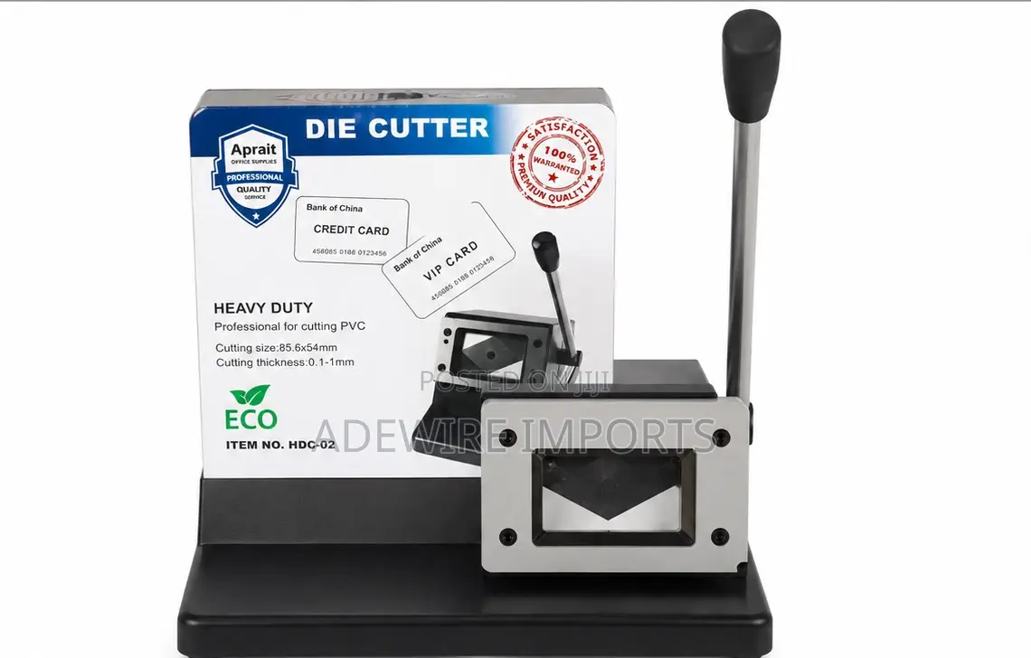 Id Card Cutter With Vat