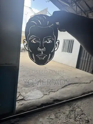Cr7 Metal Silhouette Wall Art – Premium Quality