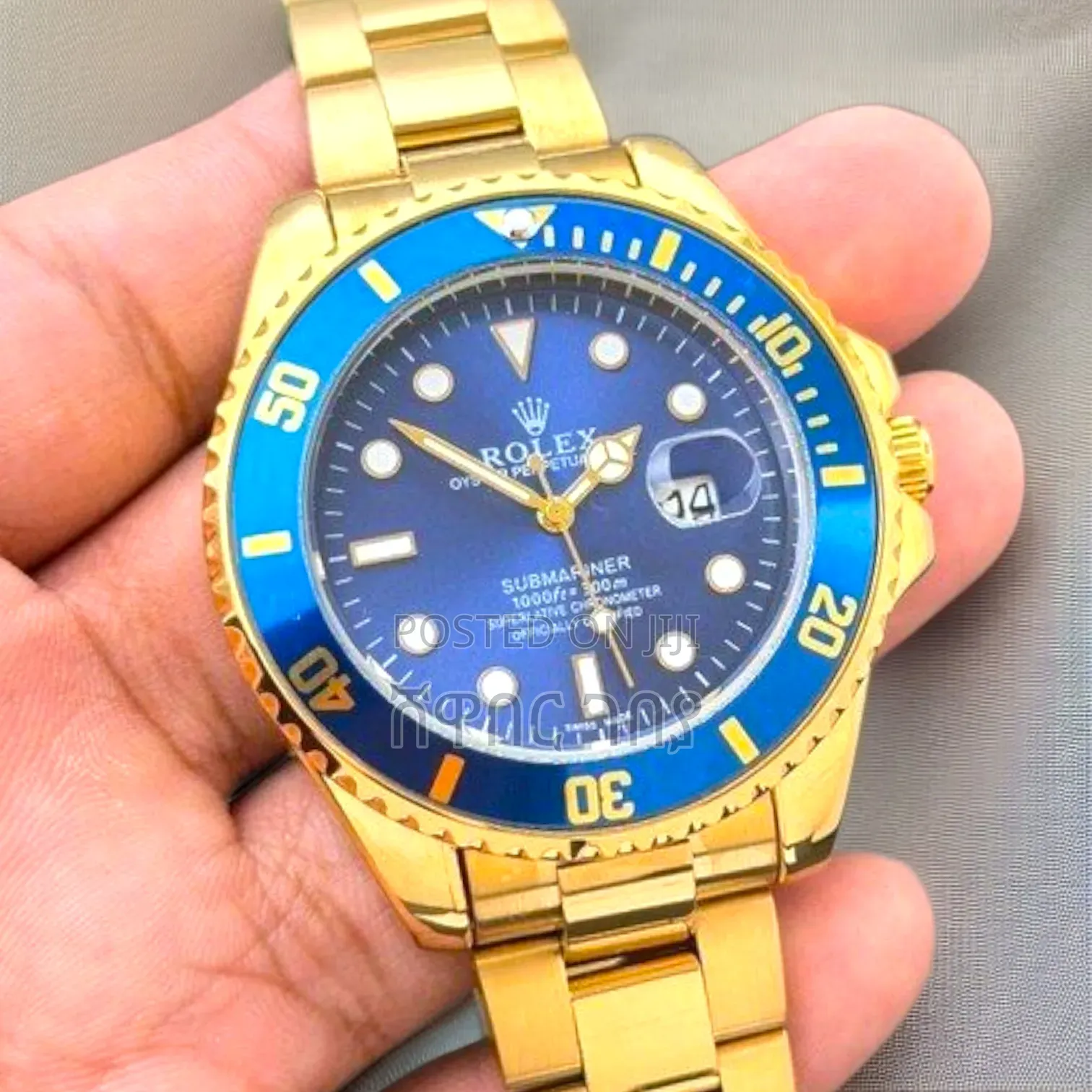 Rolex Submariner Gold Blue: A Spectacular Wedding Anniversary Buy
