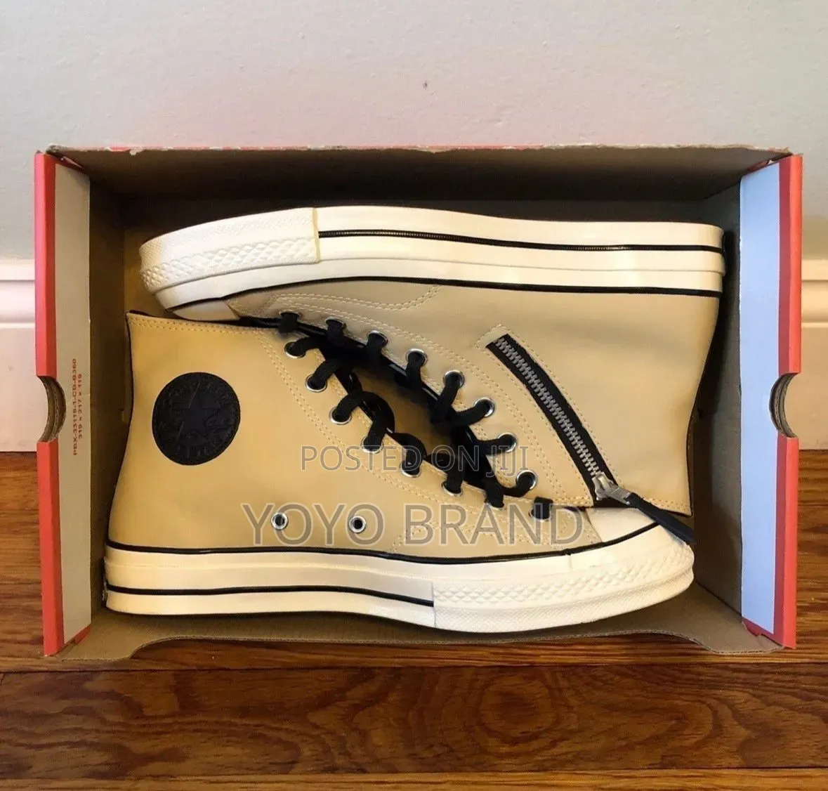 All Star Converse Chuck 70 Side Zip High Desert Ore Unisex Boots