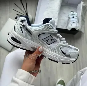 New Balance 530 Sneakers White/ Silver Metallic Colorway Unisex Shoe