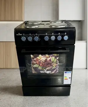 Victory 60×60 Freestanding Electric Cooker With Oven – 4 Hot Plates