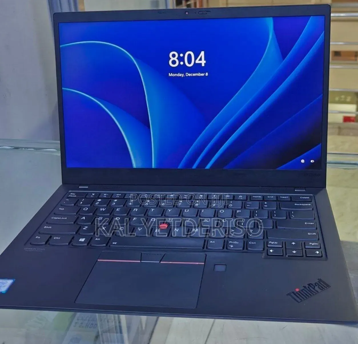 New Laptop Lenovo ThinkPad X1 Carbon 8GB Intel Core i5 SSD 512GB