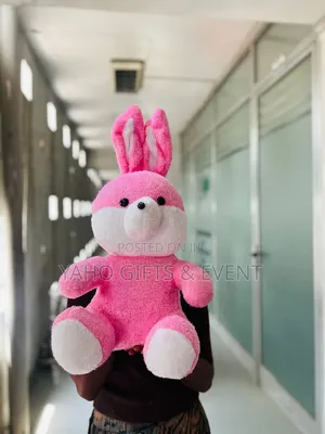 Rabbit Toy Pink