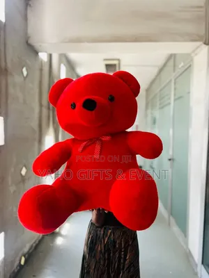 Medium Red Teddy