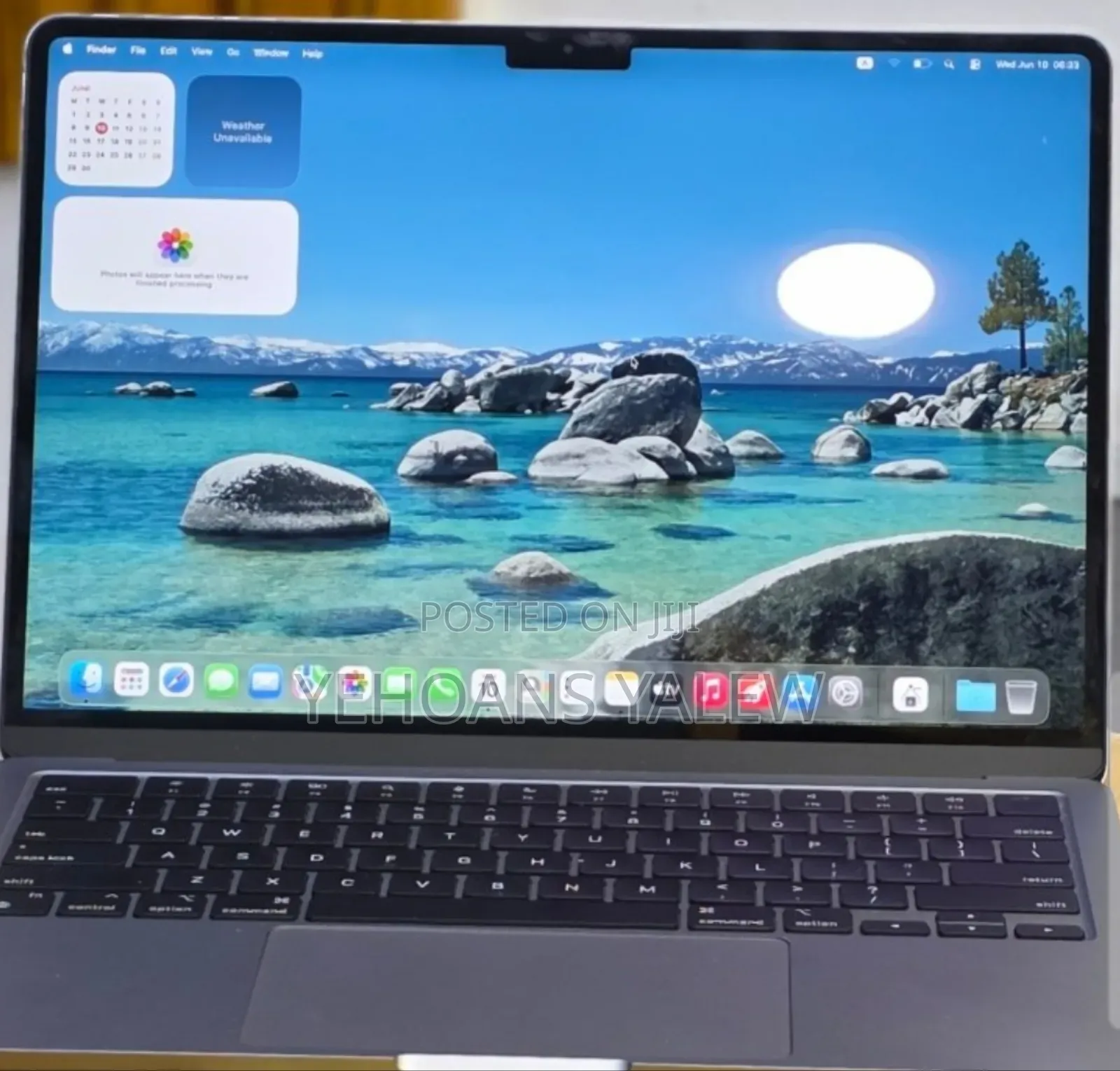 New Laptop Apple MacBook Air 2022 M2 8GB Apple M2 SSD 256GB