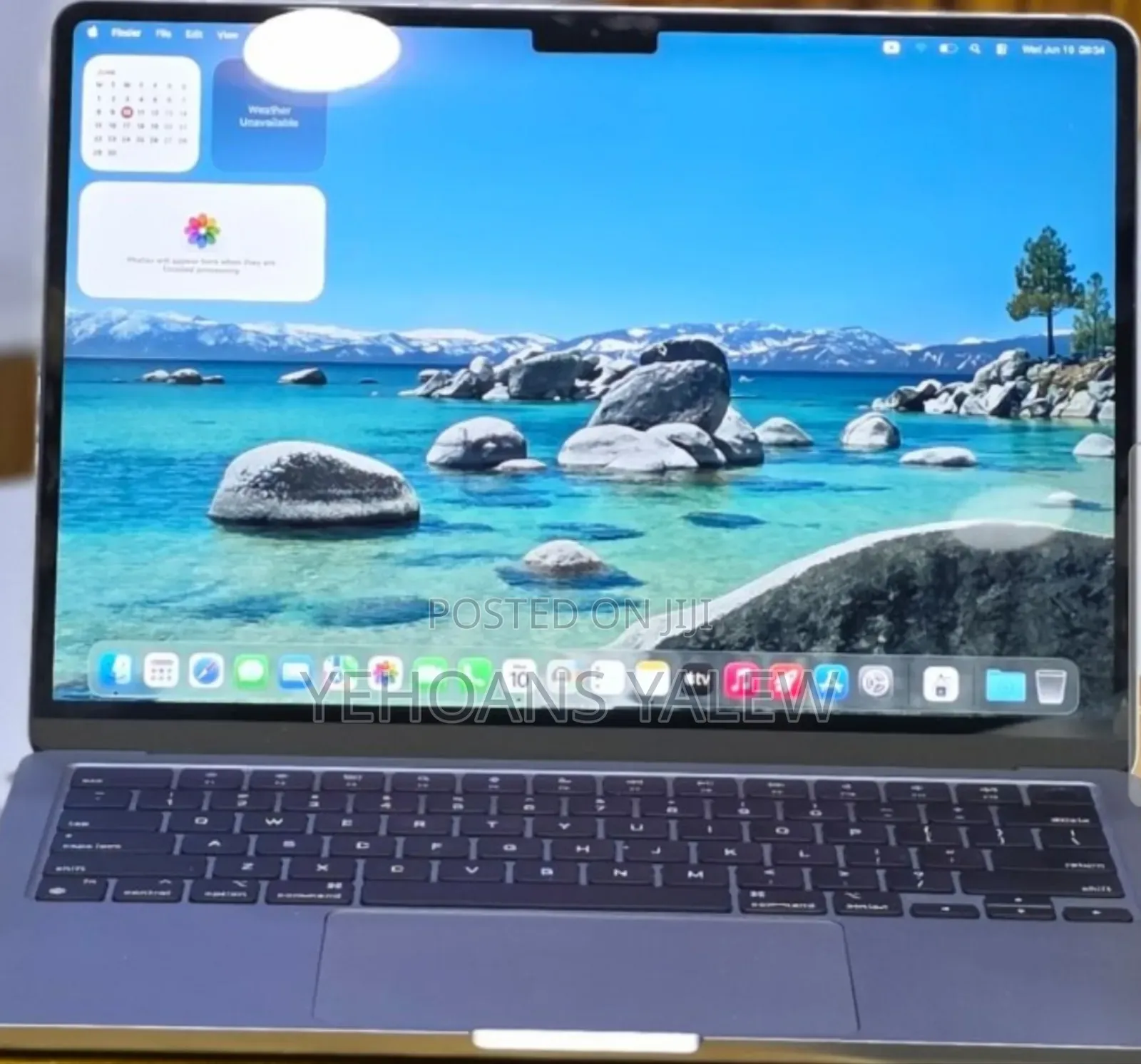 New Laptop Apple MacBook Air 2022 M2 8GB Apple M2 SSD 256GB