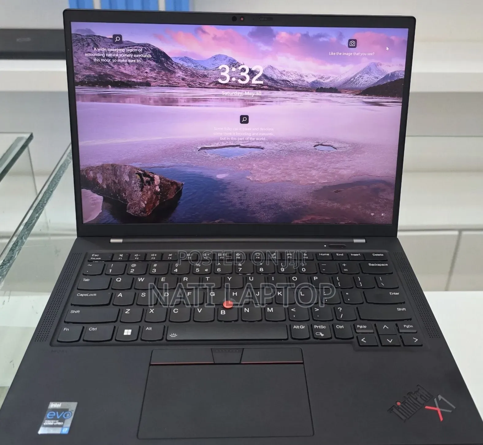 New Laptop Lenovo ThinkPad X1 Carbon 16GB Intel Core i7 SSD 512GB
