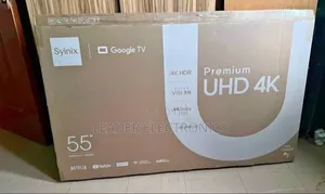 Syinix 55" Frameless Smart Google Tv – Uhd Qled