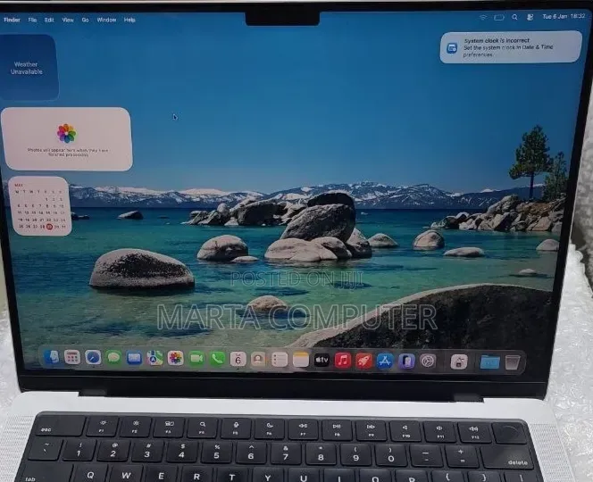 New Laptop Apple MacBook Pro 2021 M1 16GB Apple M1 SSD 512GB