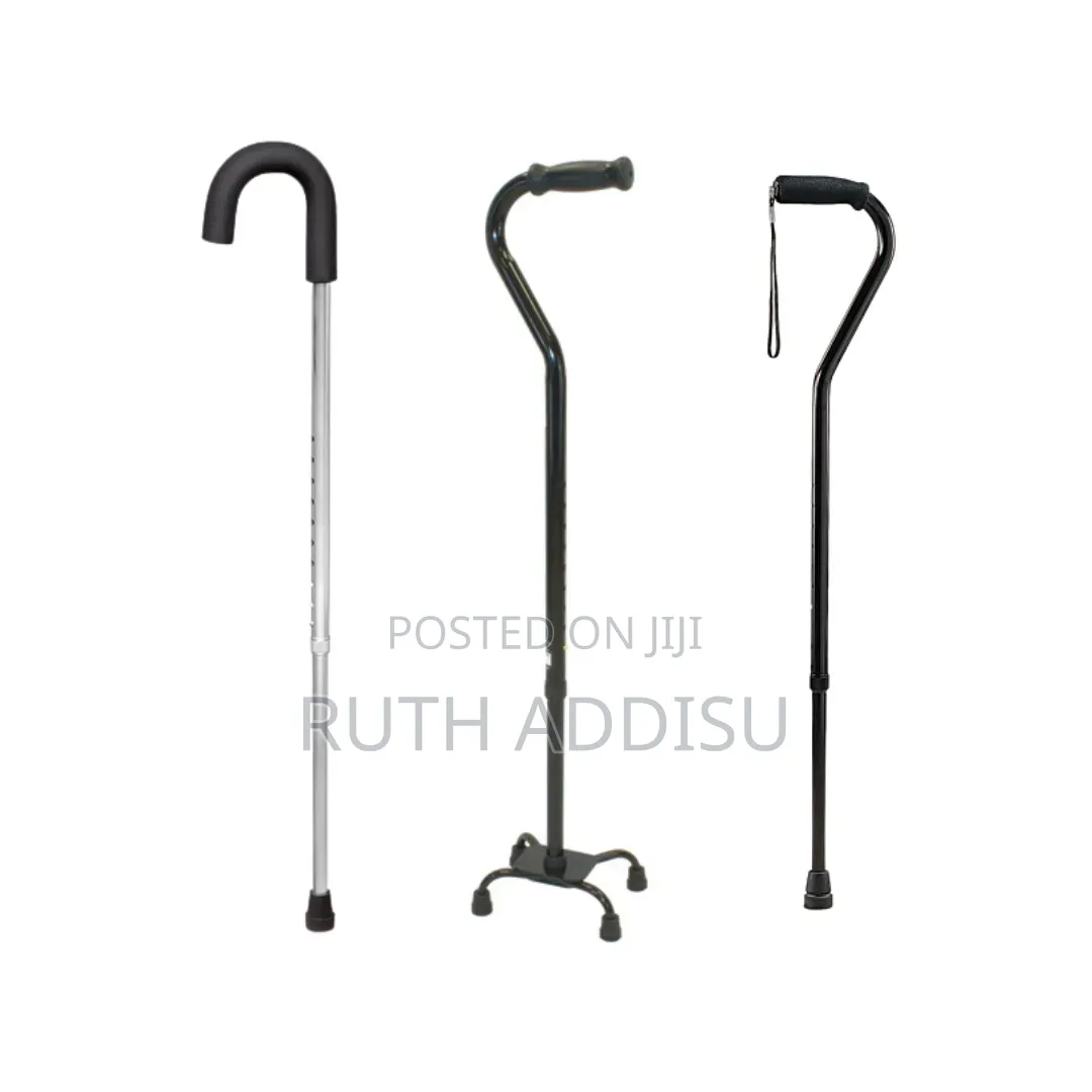 Walking Stick With Offset Handle - Smallquadtm Allmobility Cane Main