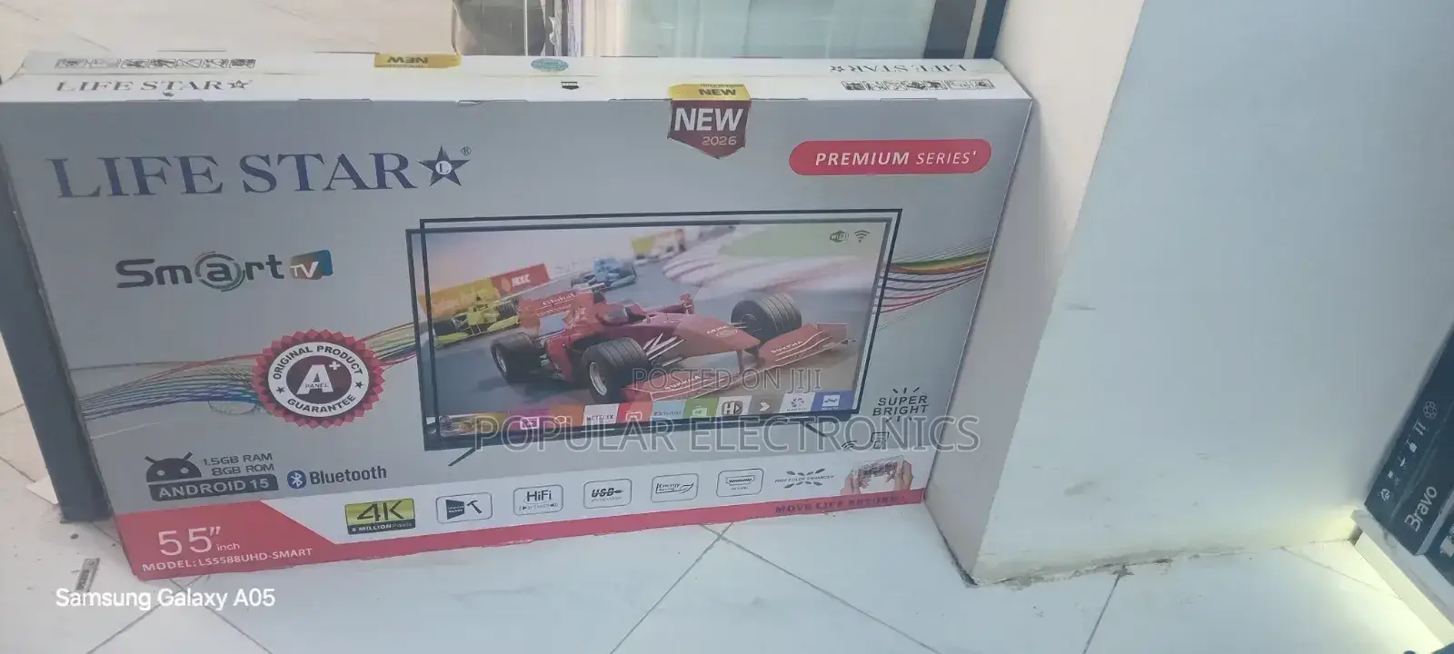 Life Star 55inchi Tv Smart Android