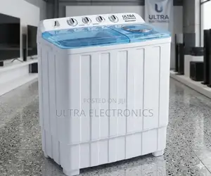 Ultra Semi-Automatic Twin Tub Washing Machine With A15kg Wash Capacity