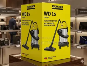 Kärcher Wd 1s Classic Wet and Dry Vacuum Cleaner, Yellow Top And