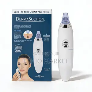 Gentle Vacuum That Pulls Dirt And Oils Out Of Your Skin