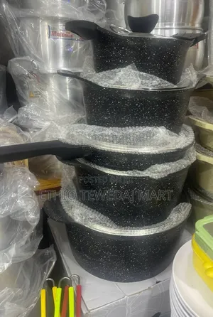Granite Cookware Set ድስት