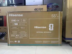Hisense 55” Uhd Smart Tv | A6 Series | 3-Year Warranty