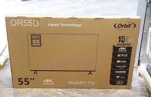 Orbit 55” Ultra Hd Smart Tv | Android 15 | Entertainment