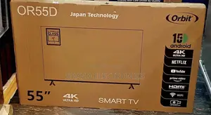 Orbit 55” Ultra Hd Smart Tv | Android 15 | Entertainment