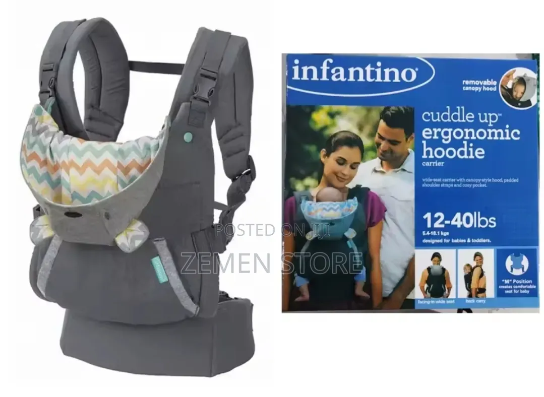 Infantino Cuddle Up Baby Carrier - Ergonomic Stylish