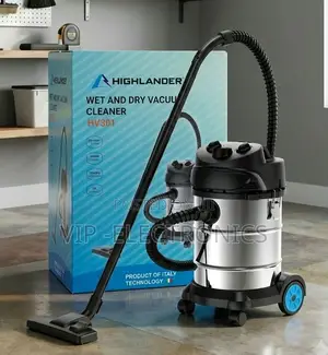 Highlander 30l Vacuum Cleaner 1400w Heavy-Duty Wet Dry Cleaner