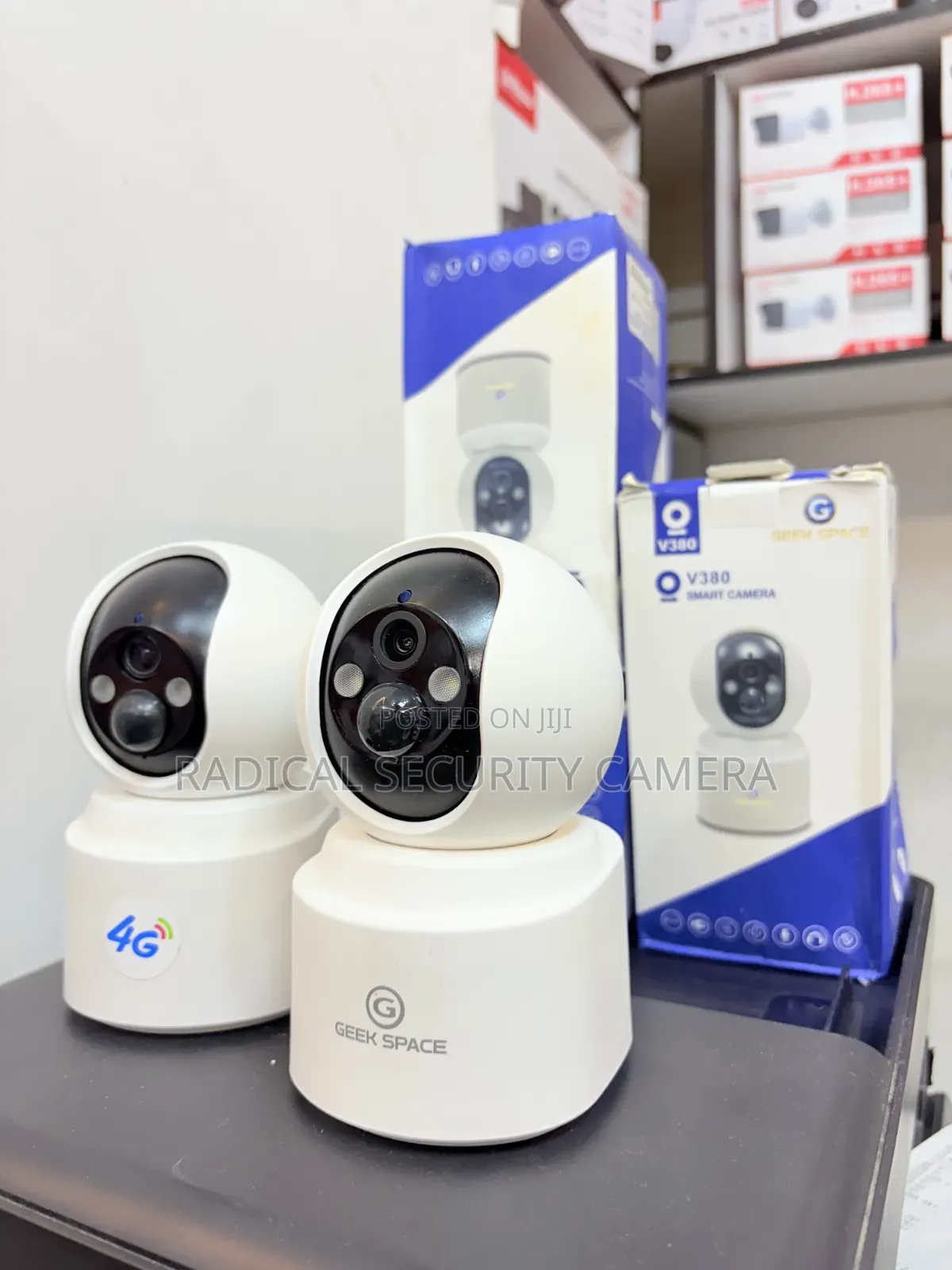 V380 4g Sim Card Security Camera – Long Battery Life 360° Monitoring
