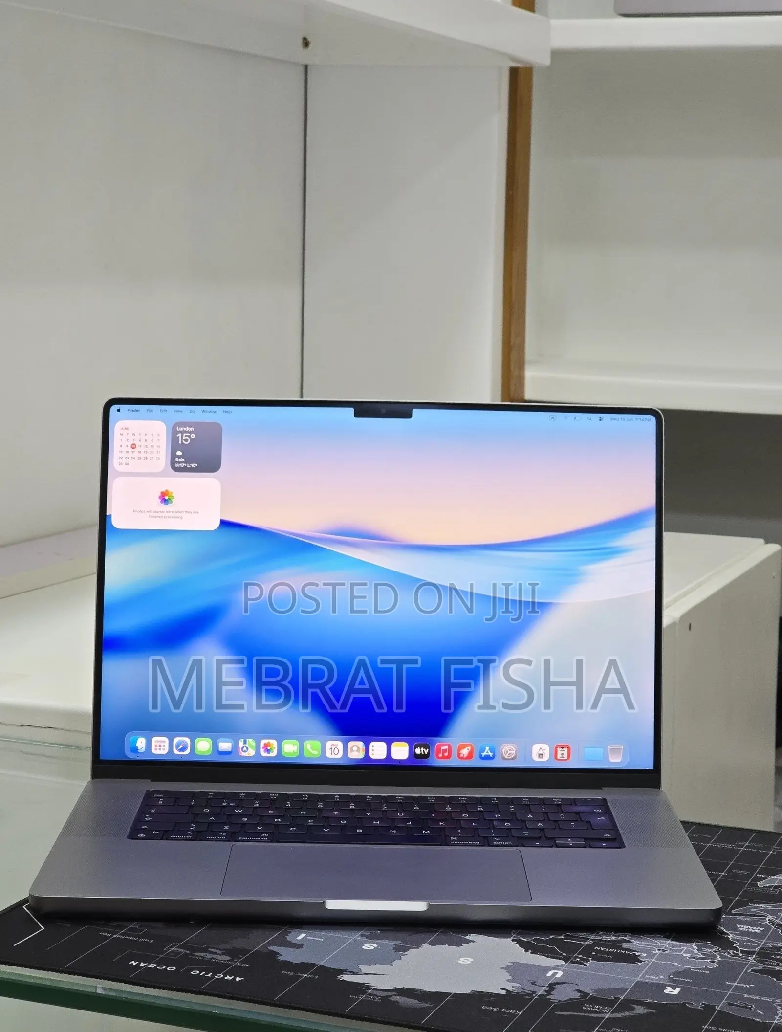 New Laptop Apple MacBook Pro 2021 M1 64GB Apple M1 Pro SSD 1T
