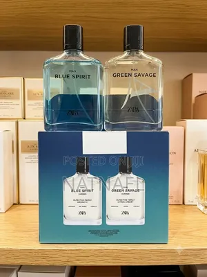 Zara Man Blue Spirit and Green Savage 2in 1