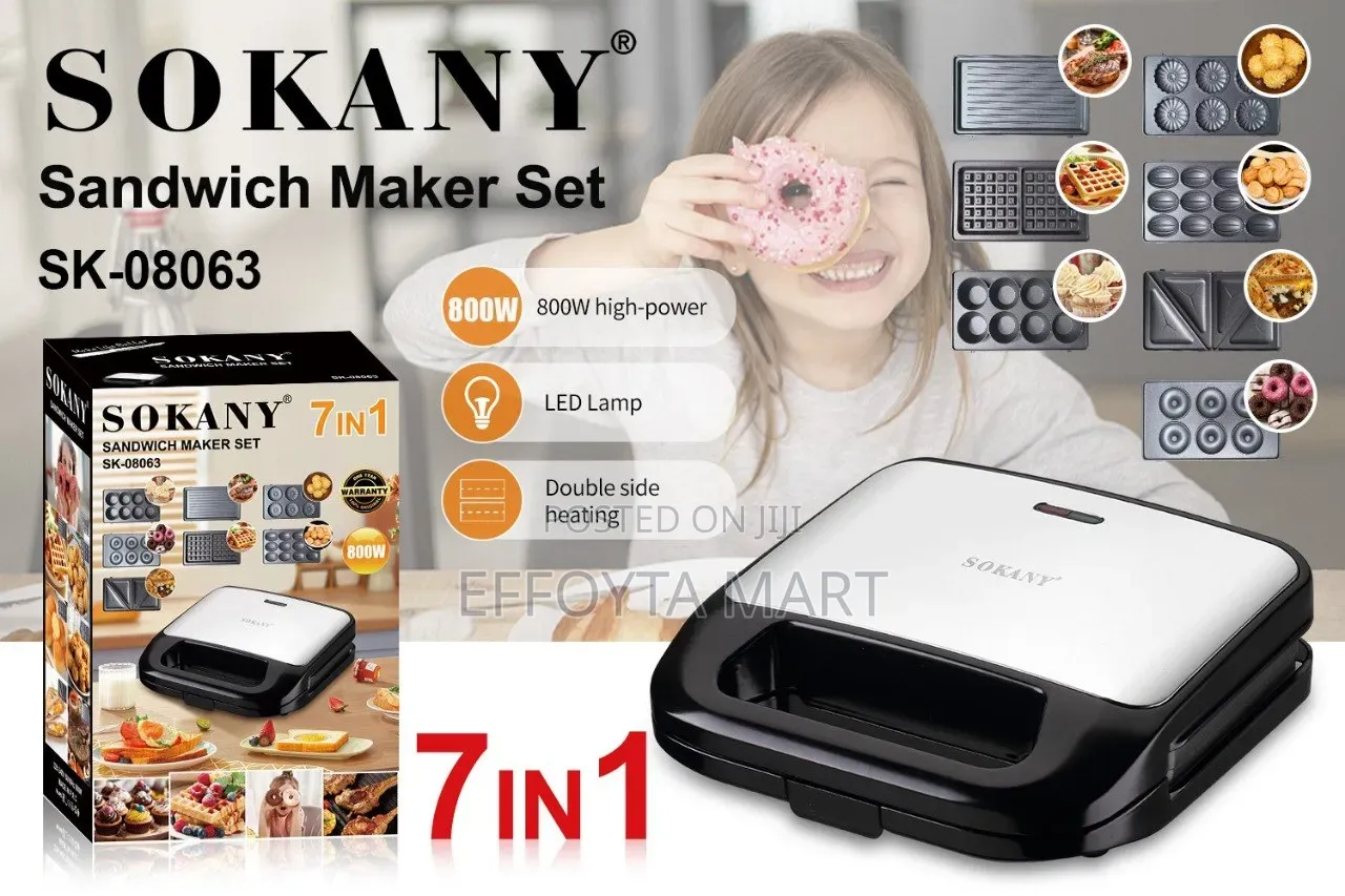 Sokany 7 In1 Sandwich Maker Set