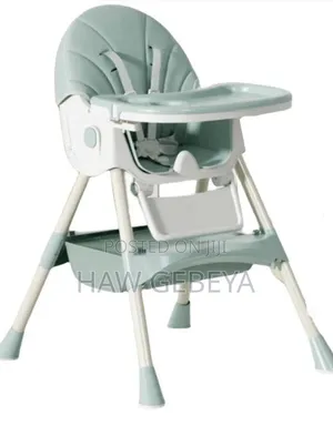 Multifunction Baby Feeding Chair 
Foldable High Chair
ቁመቱ ከፍ ዝቅ የሚል