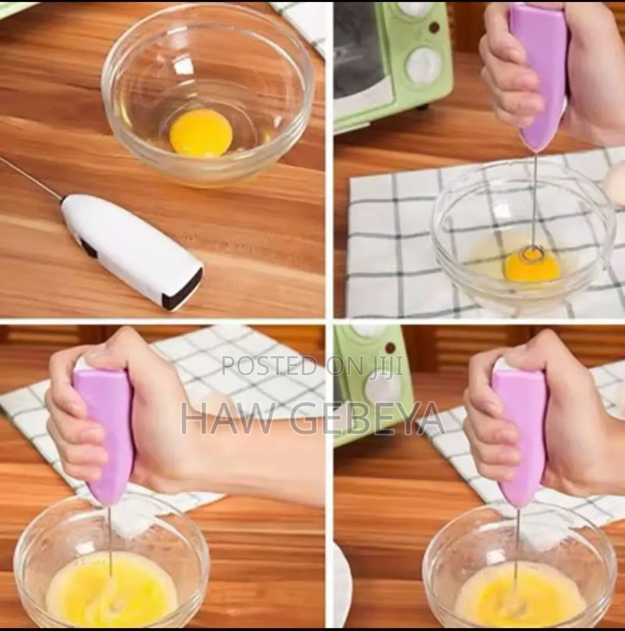 Electric Milk Frother 2pcs