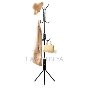 1pc Heavy Duty Metal Coat Rack