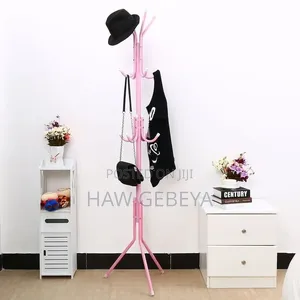 1pc Heavy Duty Metal Coat Rack
