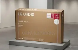 Lg 65-Inch Uhd Ai Smart Tv (Model Ua85 or Similar Series)Its Original