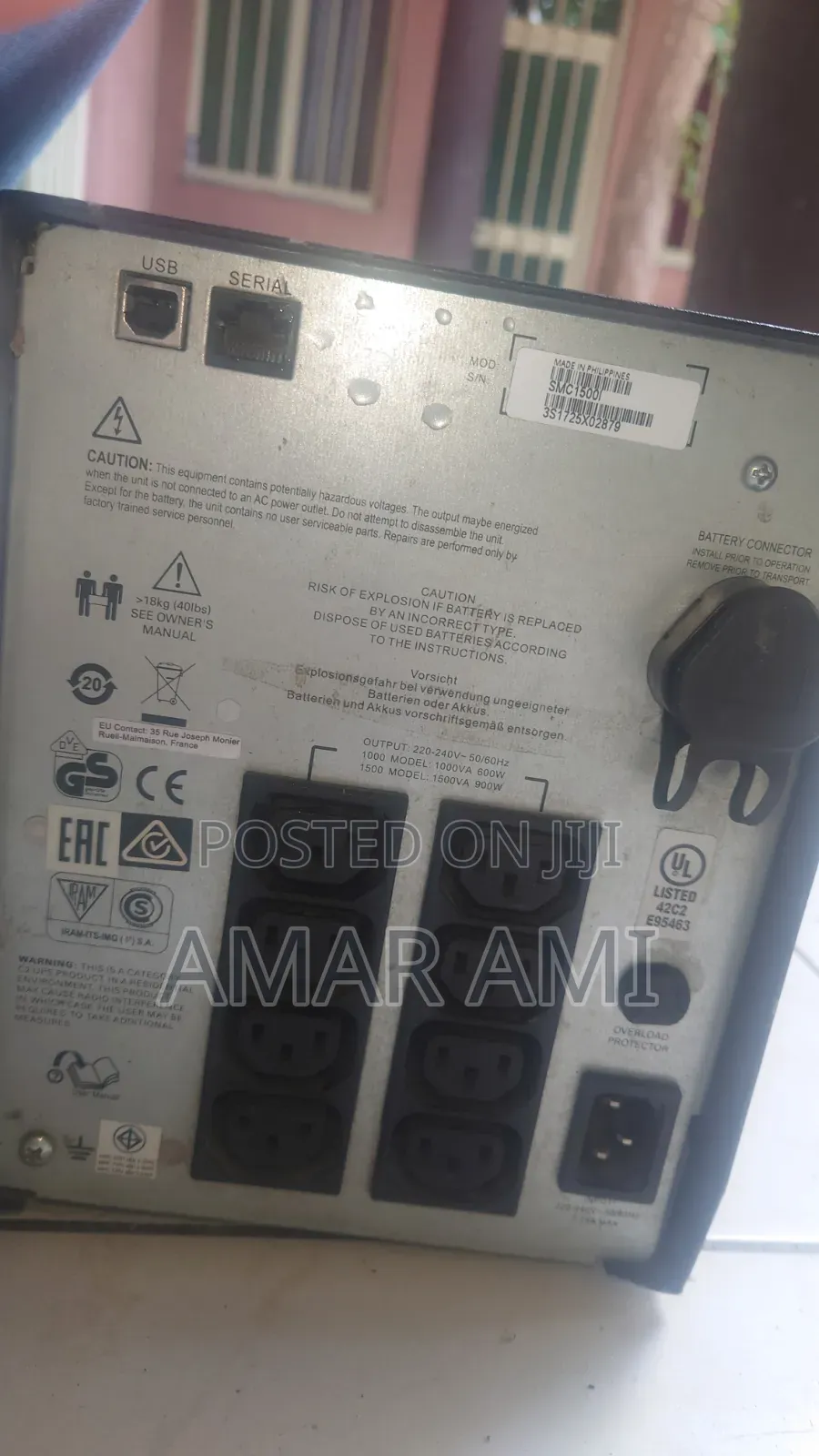 Apc 1500va 900 Watt Ups