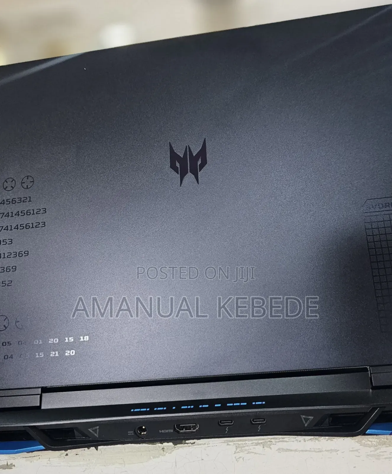 New Laptop Acer Predator Helios 300 16GB Intel Core i9 SSD 1T