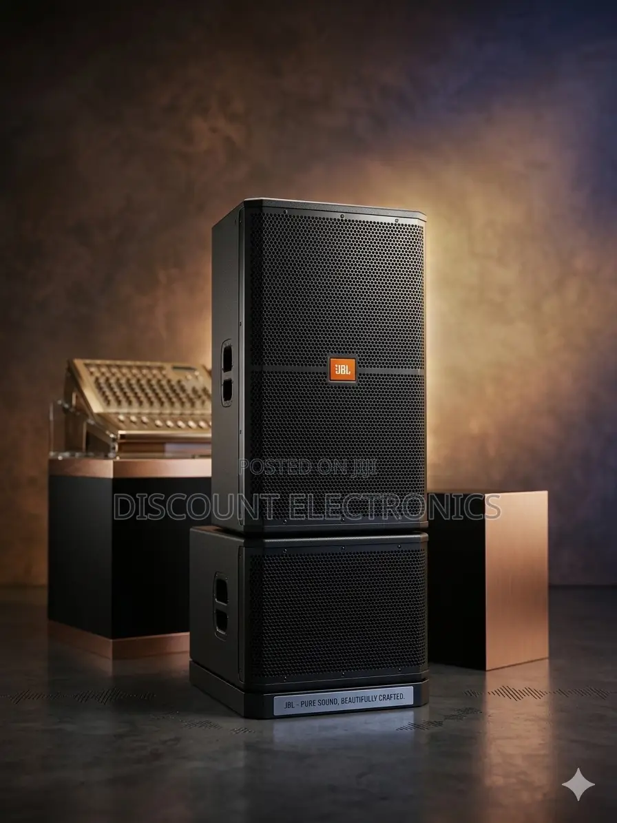 JBL Montarbo - High-Performance Audio Loudspeaker Subwoofer Stack