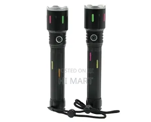 High Power Rechargeable Flashlight